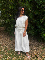 Stone Top & Skirt Set Daniella
