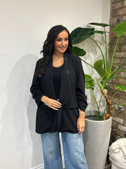 Black Sparkle Take You Anywhere Jacket