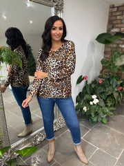 Leopard Print Soft Top Chloe