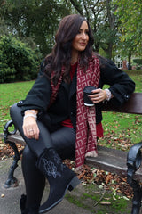 Black Double-Breasted Short Coat