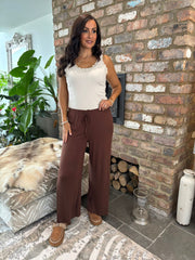 Chocolate Leisure Trousers Juliet