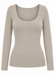 Stone Square Neck Top Saylor