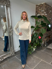 Stone Roll Neck Top Julia