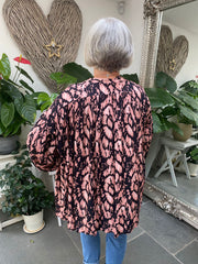 Printed Button Blouse Danielle