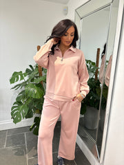 Rose Half Zip Sweatshirt Alice