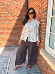 Stone Polka Dot Top Ashley