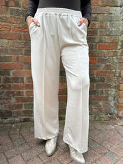 Stone Seam Front Pull On Comfort Trousers
