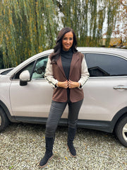 Chocolate Blazer Jacket Emma
