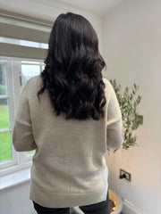 Stone Heart Roll Neck Jumper Emmie