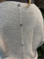 Stone Back Detail Knit Top Billie