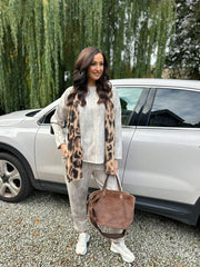 Stone Brushstrokes Sweat Top Natalia