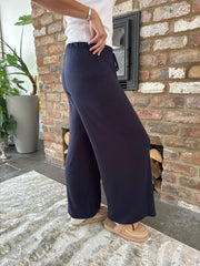 Navy Leisure Trousers Juliet