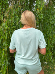 Mint Soft Towelling Set Adriana