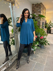 Teal Sparkle Tunic Gloria
