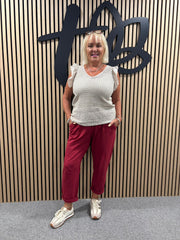 Wine Essential Joggers Stella