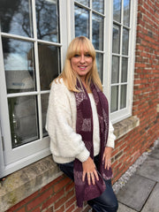 Stone Cosy Knit Beverley
