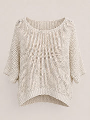 Stone Sequin Sparkle Knit Sabrina