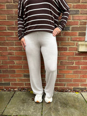 Stone Soft Knit Trousers Charlotte