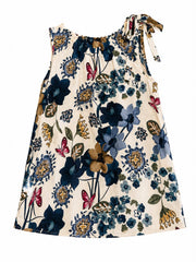 Navy Floral Top Justine