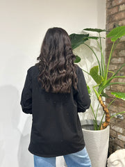 Black Sparkle Take You Anywhere Jacket