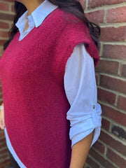 Wine Shirt and Tank Two Piece Gio