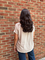 Stone Asymmetric Panel Flower Top Adele