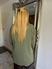 Khaki Blouse Marigold