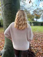 Stone Shimmer V Neck Knit Seren