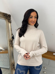 Stone Sparkle Roll Neck Susan