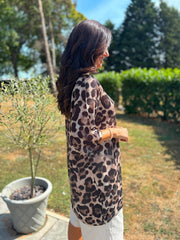 Leopard Print Knit Dress Delilah
