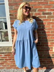 Denim Smock T-Shirt Dress Hazel