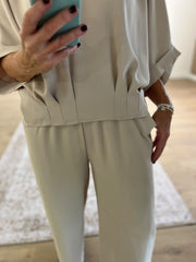 Stone Gathered Hem Two Piece Marielle