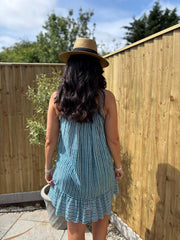 Blue Striped Dress Trinity