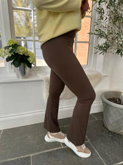 Chocolate Kick Flare Gym Leggings