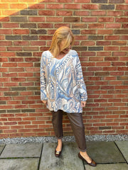 Denim Soft Touch Aboriginal Knit Ava