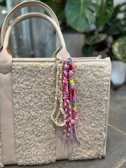 Multi bead key Chain