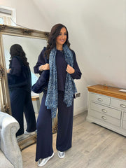 Navy Soft Comfort Sweatshirt Esme