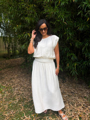 Stone Top & Skirt Set Daniella