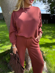 Rust Leisure Set Roxy