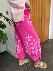 Lipstick Coastal Print Hareem Trousers