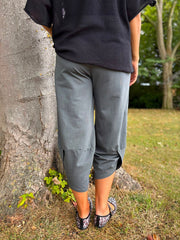 Charcoal Barrel Leg Joggers Clarice