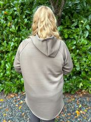 Mocha Quilted Jacket Eden