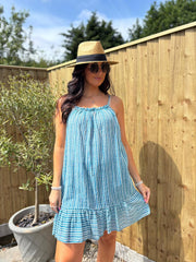 Blue Striped Dress Trinity