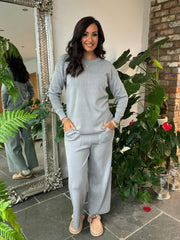 Grey Diamante Leisure Set Isla