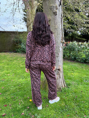 Chocolate Leopard Tracksuit Serena