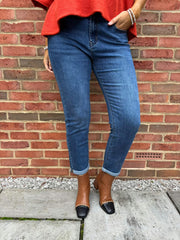 Denim Straight Leg Jeans