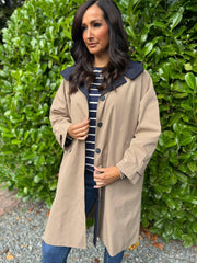 Mocha Longline Trench Coat