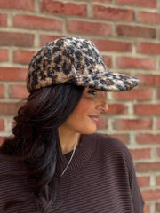 Leopard Boucle Cap