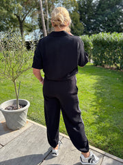 Black Two Stripe Co-Ord Nikki