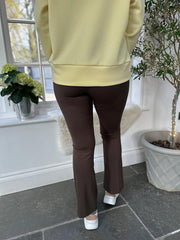 Chocolate Kick Flare Gym Leggings